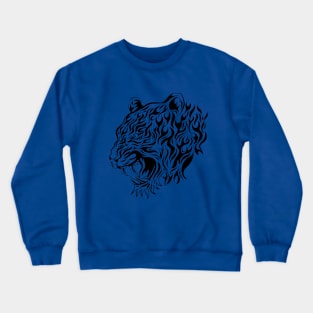 Tiger's Face Crewneck Sweatshirt